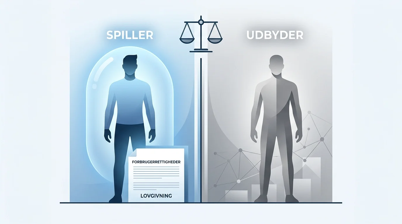 Den danske spillers retlige stilling ved spil uden dansk licens